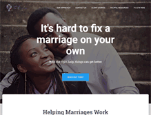 Tablet Screenshot of helpingmarriageswork.com